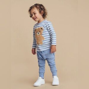 Huxbaby Hello Hux Stripe Top